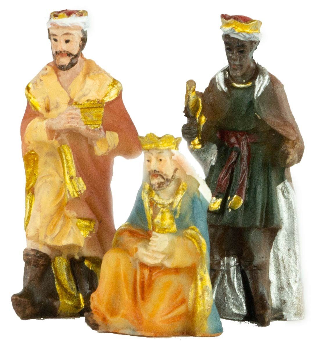 dekoprojekt Krippenfigur Krippenfiguren 11-tlg. K 111 (Set, 11 St., 11-tlg), handbemalte Krippenfiguren
