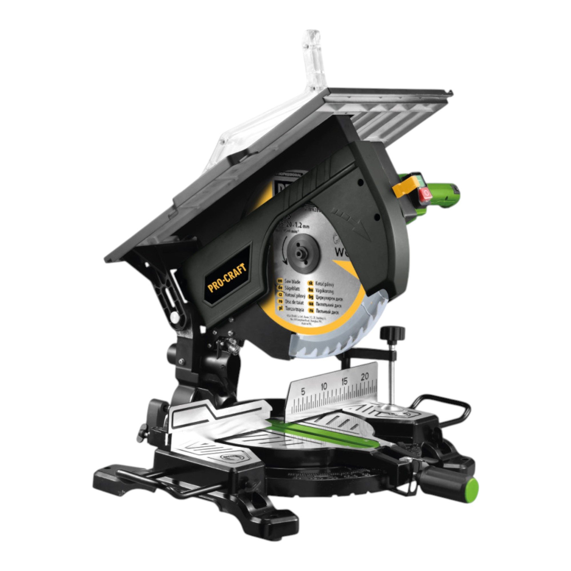 PRO CRAFT Kapp- und Gehrungssäge CMS30 2000 Watt 305 mm