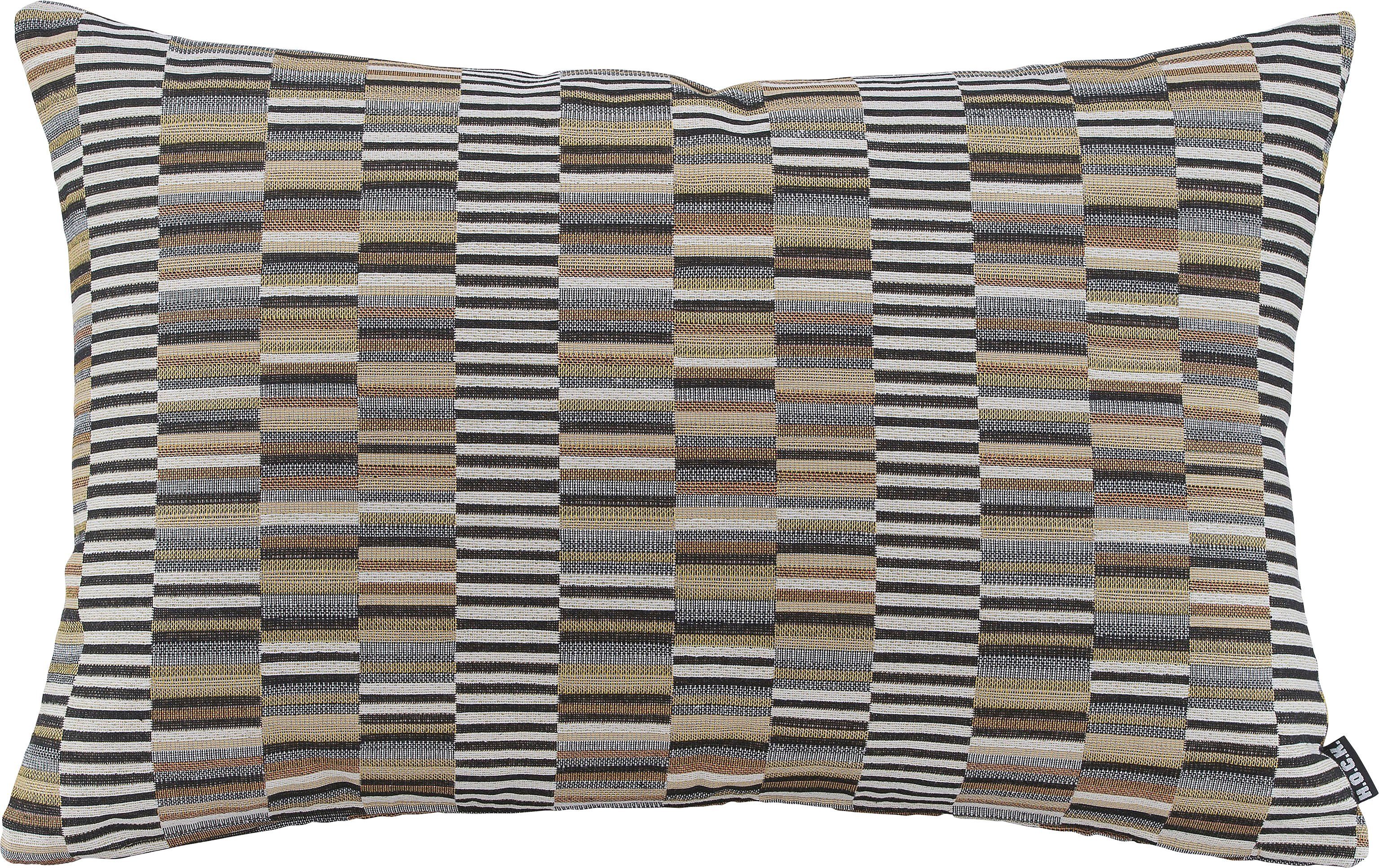 H.O.C.K. Dekokissen Henry, mit trendigem Muster, Kissenhülle mit Füllung, 1 Stück