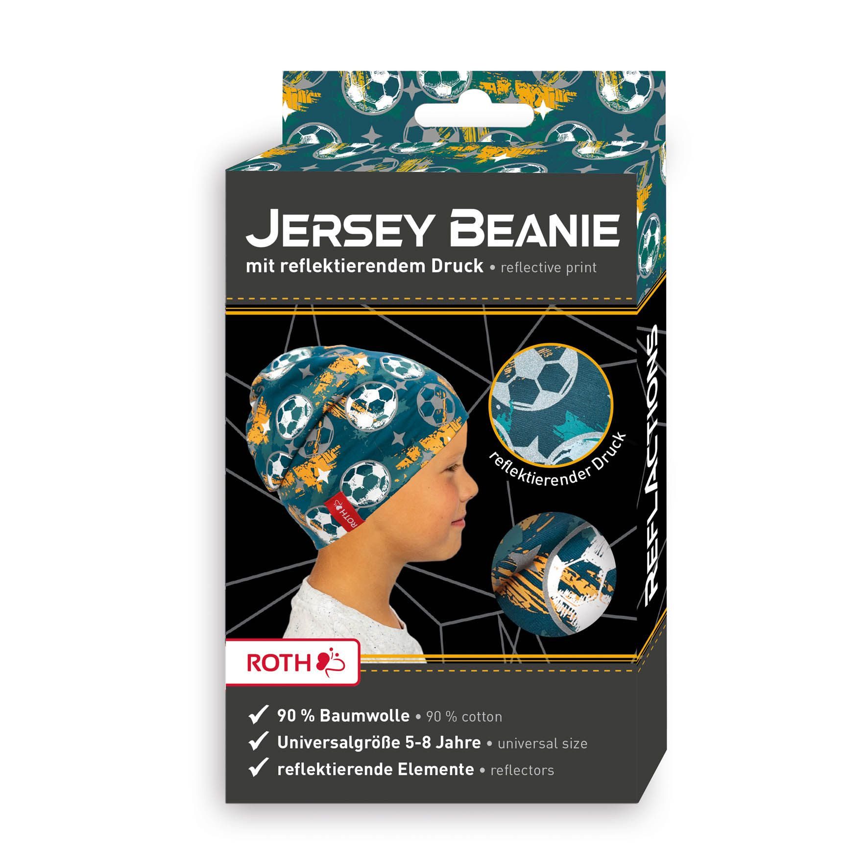Roth Beanie Roth ReflActions Jersey-Beanie und Jersey-Loop