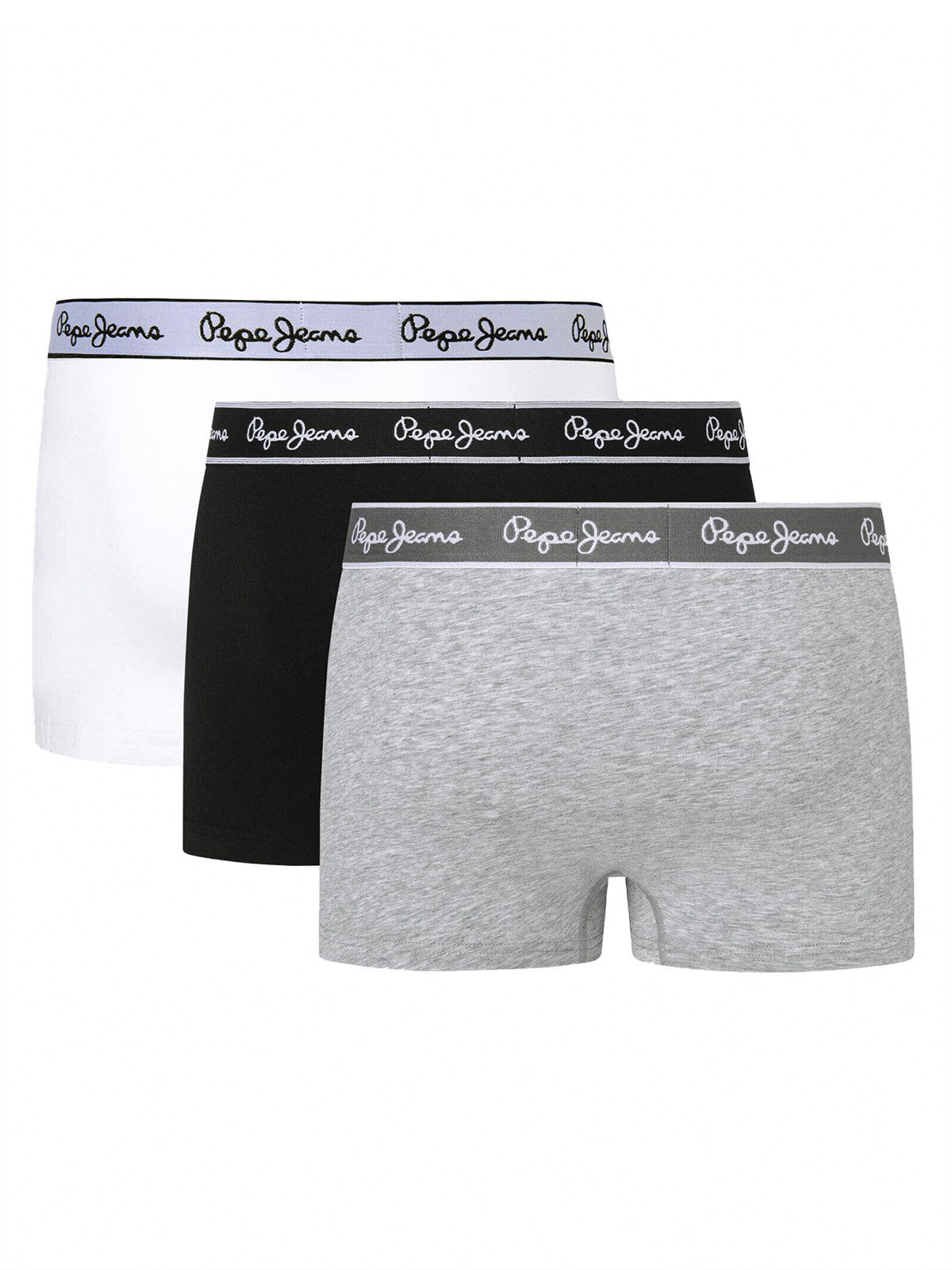 Pepe Jeans Boxershorts Stretch - PEPE TK 3P Grey Mel (3er-Pack)