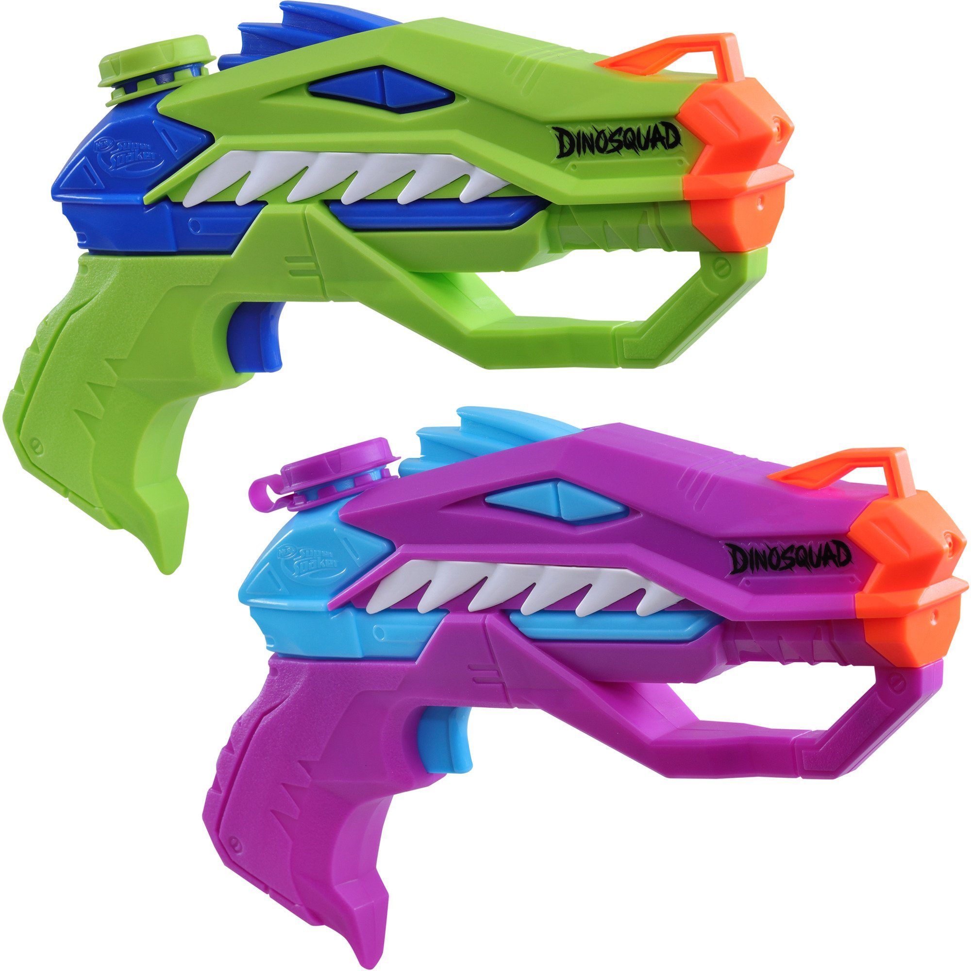 Hasbro Blaster Nerf Super Soaker DinoSquad Raptor Surge Dual Pack