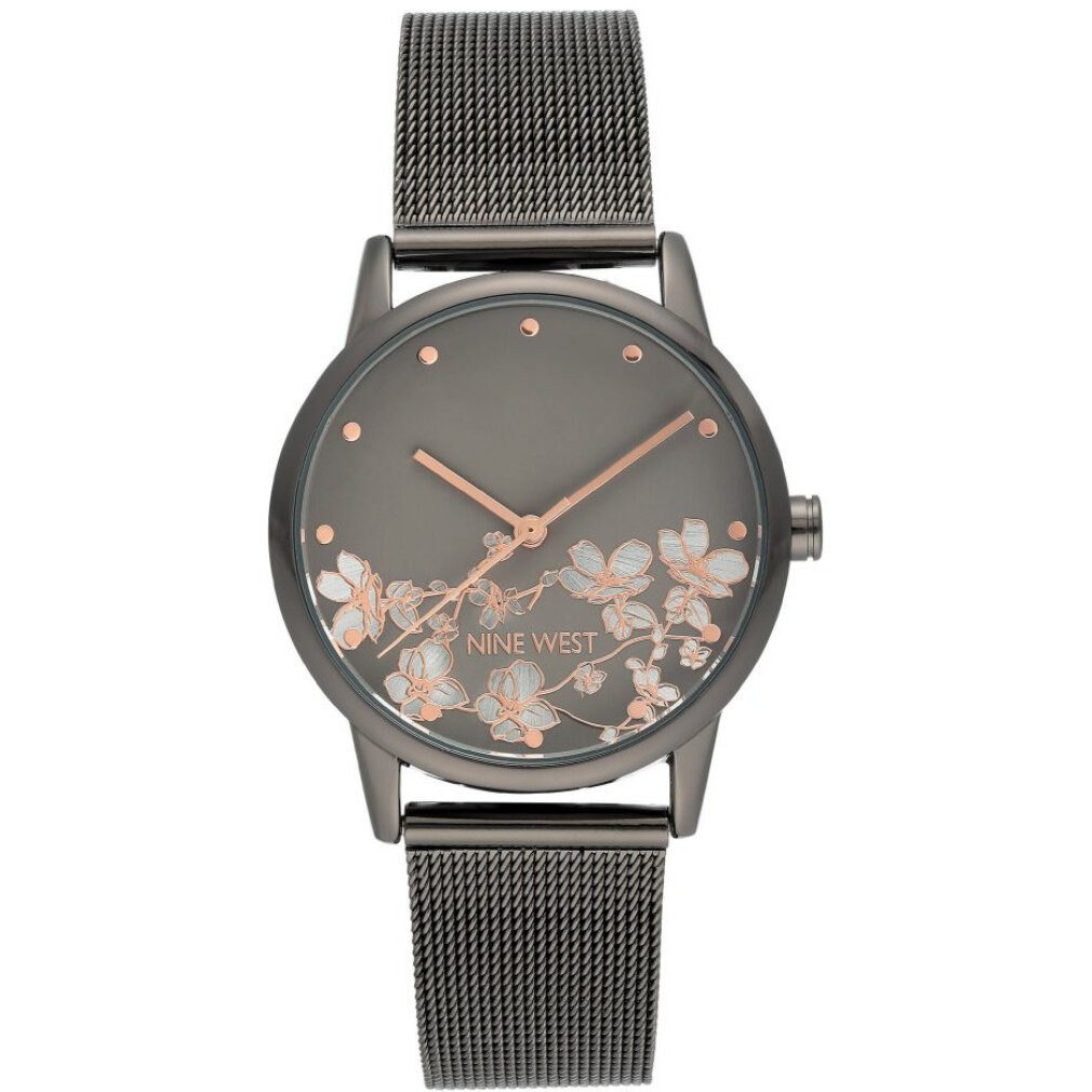 Nine West Luxusuhr Analogové hodinky NW/2429FLGY