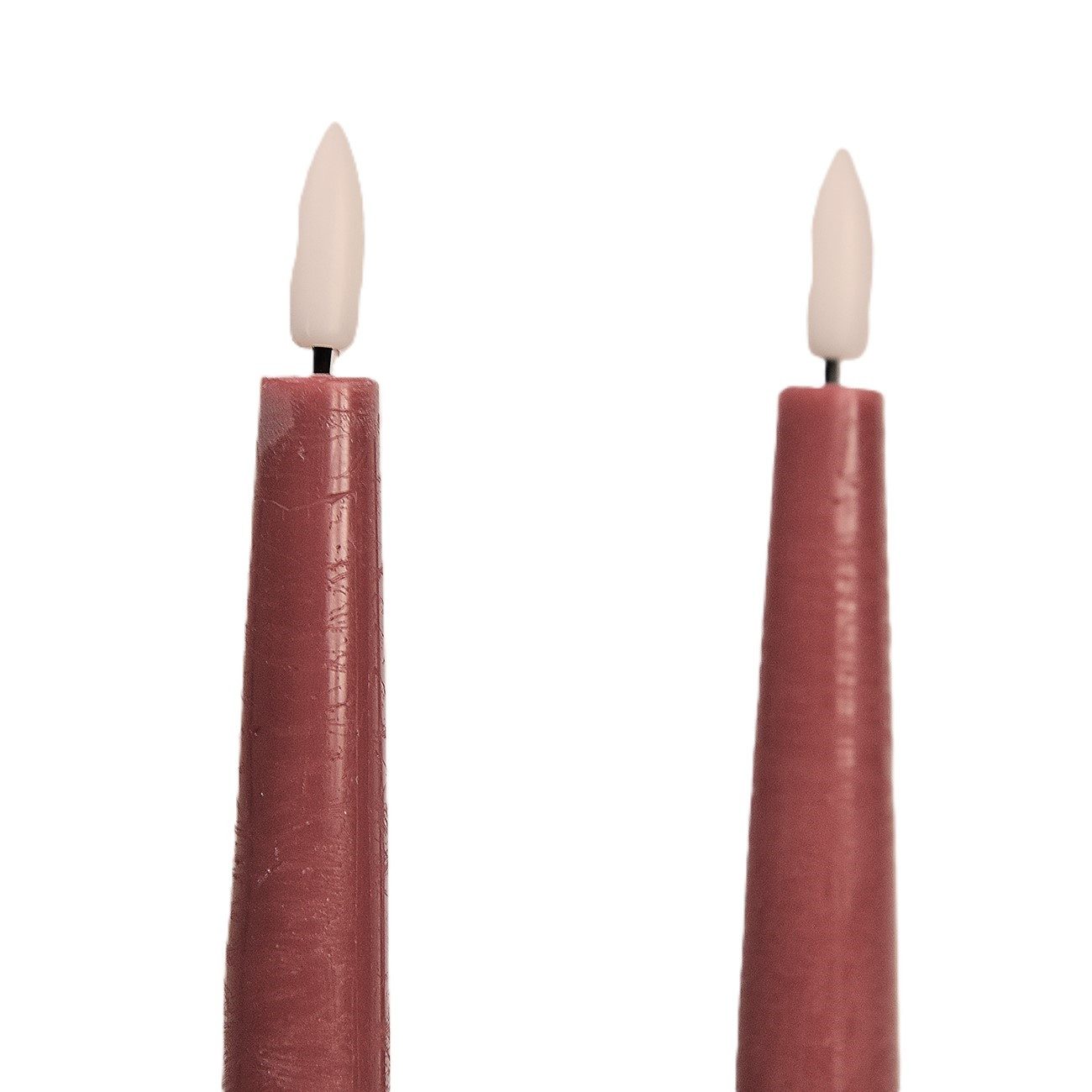 formano LED-Kerze LED Spitzkerzen RUSTIK weinrot, günstig online kaufen