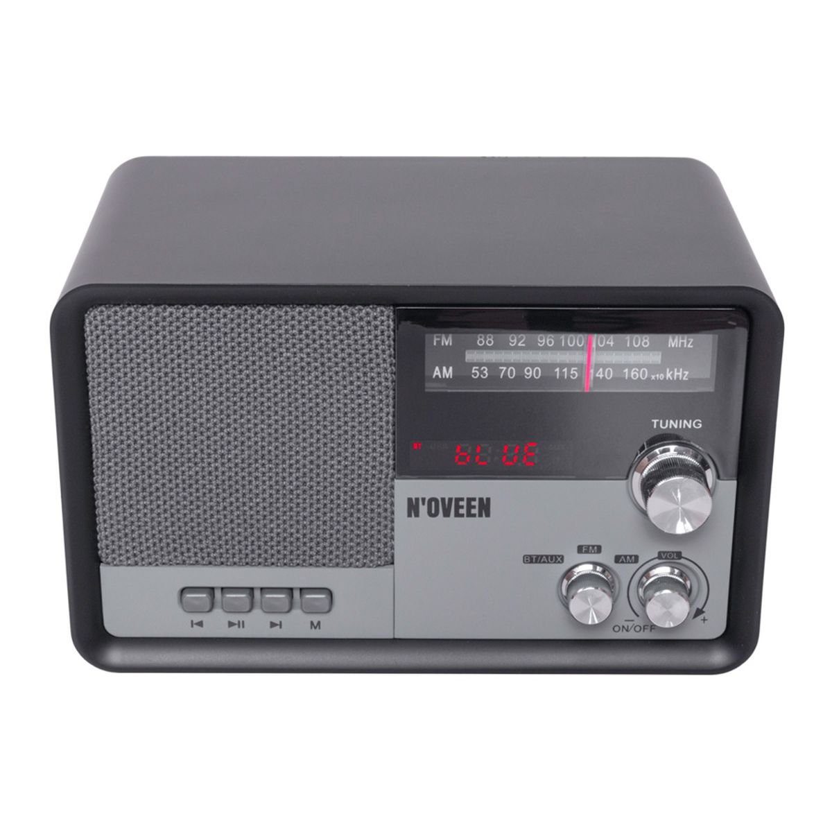 Noveen Noveen Tragbares Radio mit Bluetooth Radio