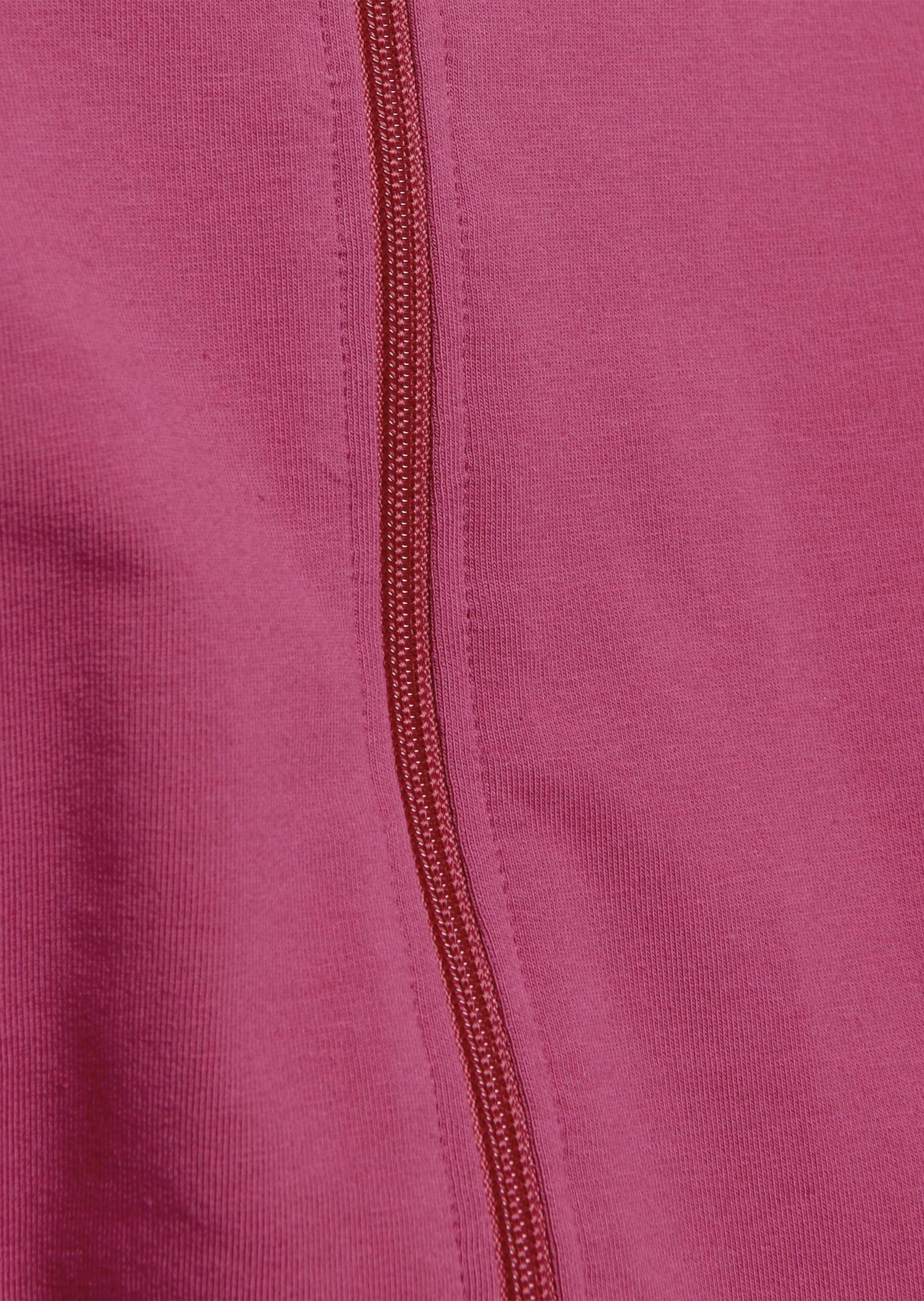 GOLDNER Outdoorjacke Langarm Baumwolljäckchen Bequeme Jacke mit Stehkragen und Reißverschluss