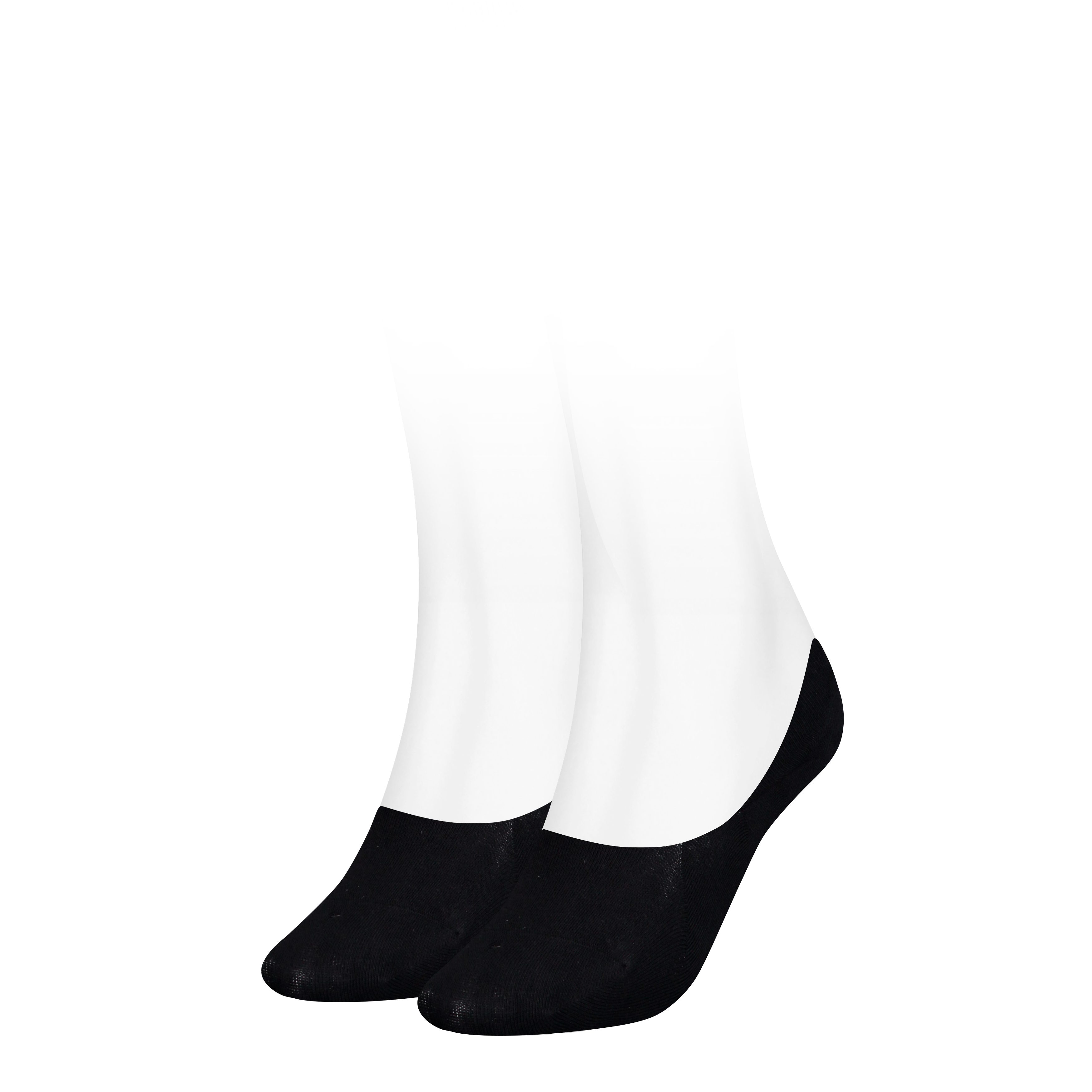 Tommy Hilfiger Füßlinge TH WOMEN FOOTIE 2P (Packung, 2-Paar, 2 Paar) mit Logostickerei