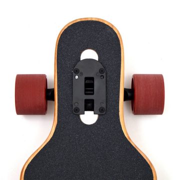 Apollo Longboard Twin Tip DT Longboard 39", aus Holz mehrlagig verleimt für Idealen Flex & Stabilität