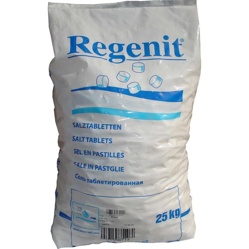 K+S Regenit® 40x25kg Salztabletten Regeneriersalz Wasserenthärter Regeneriersalz