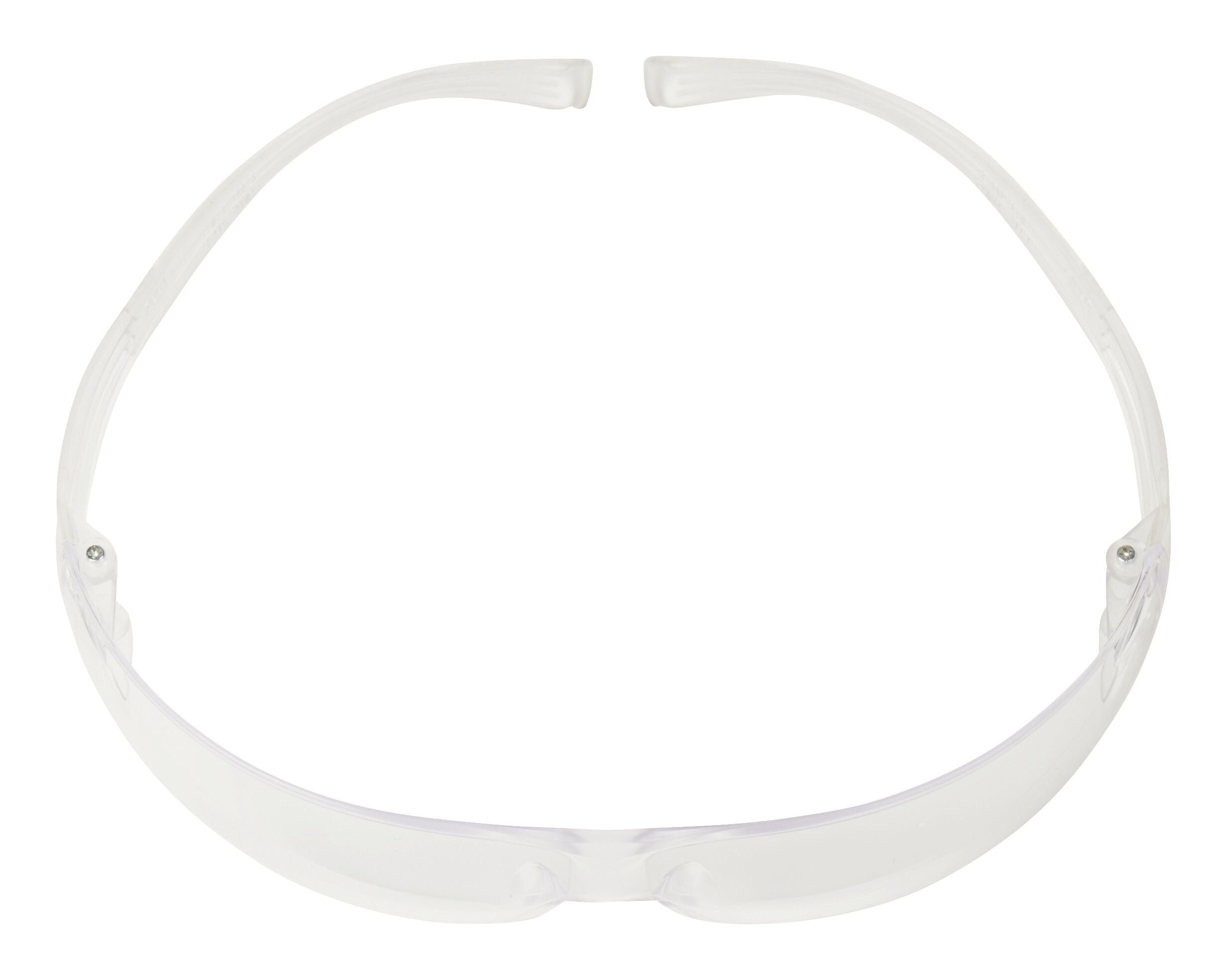 3M Arbeitsschutzbrille, Brille Secure Fit 201, AS, UV, PC, klar, Rahmen transparent