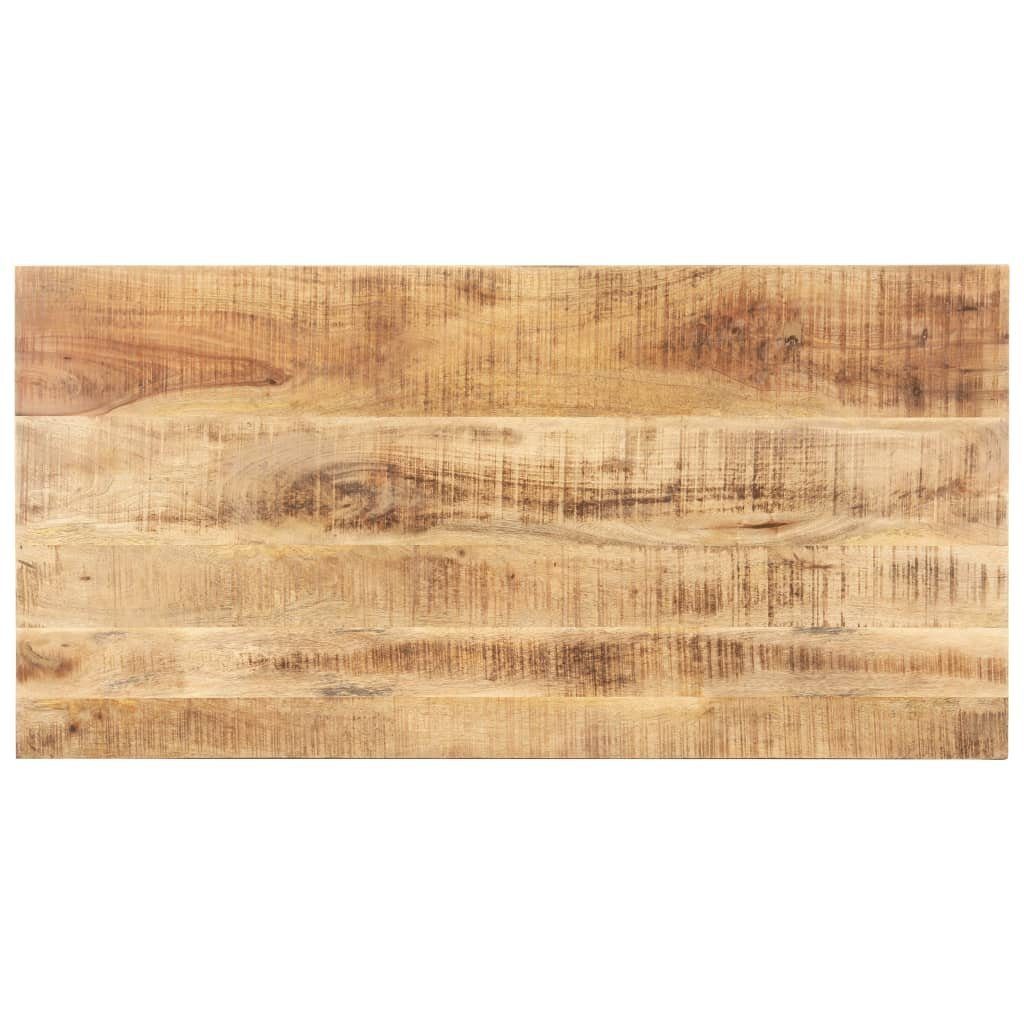 vidaXL Tischplatte Tischplatte Massivholz Mango 15-16 mm 100x60 cm (1 St)