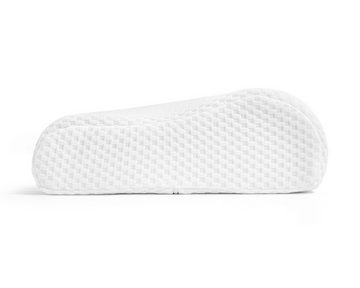 Kopfkissen Nackenstützkissen MEMORY-FOAM-KONTURKISSEN WEISS, DTC GmbH, Bauchschläfer seitenschläfer rückenschläfer, Nackenstützkissen, Füllung: Memory Foam, Bezug: Baumwolle, Bauchschläfer, seitenschläfer, rückenschläfer