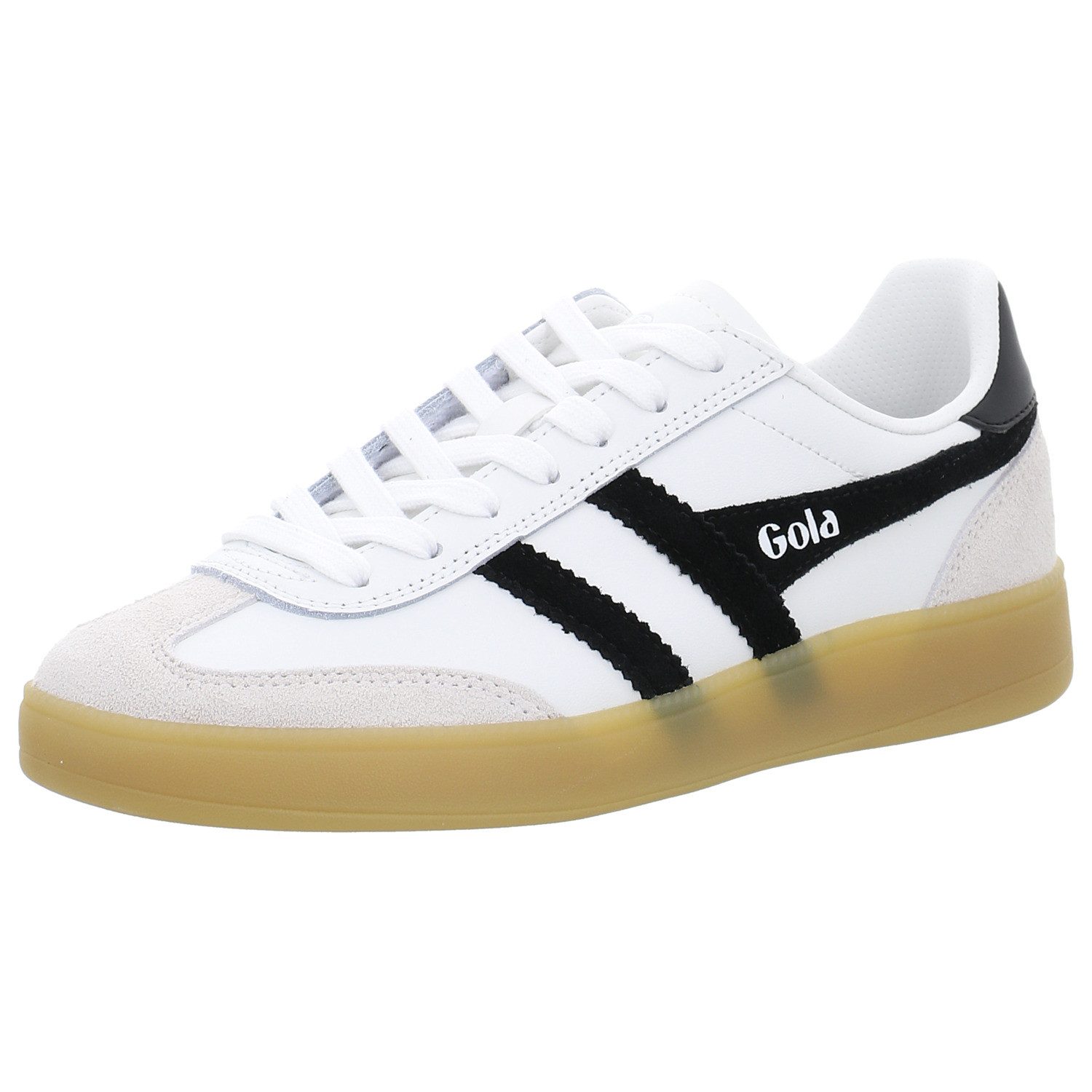 Gola Viper, Zapatillas De Moda Mujer, Black/White/Dark Gum, 37 EU