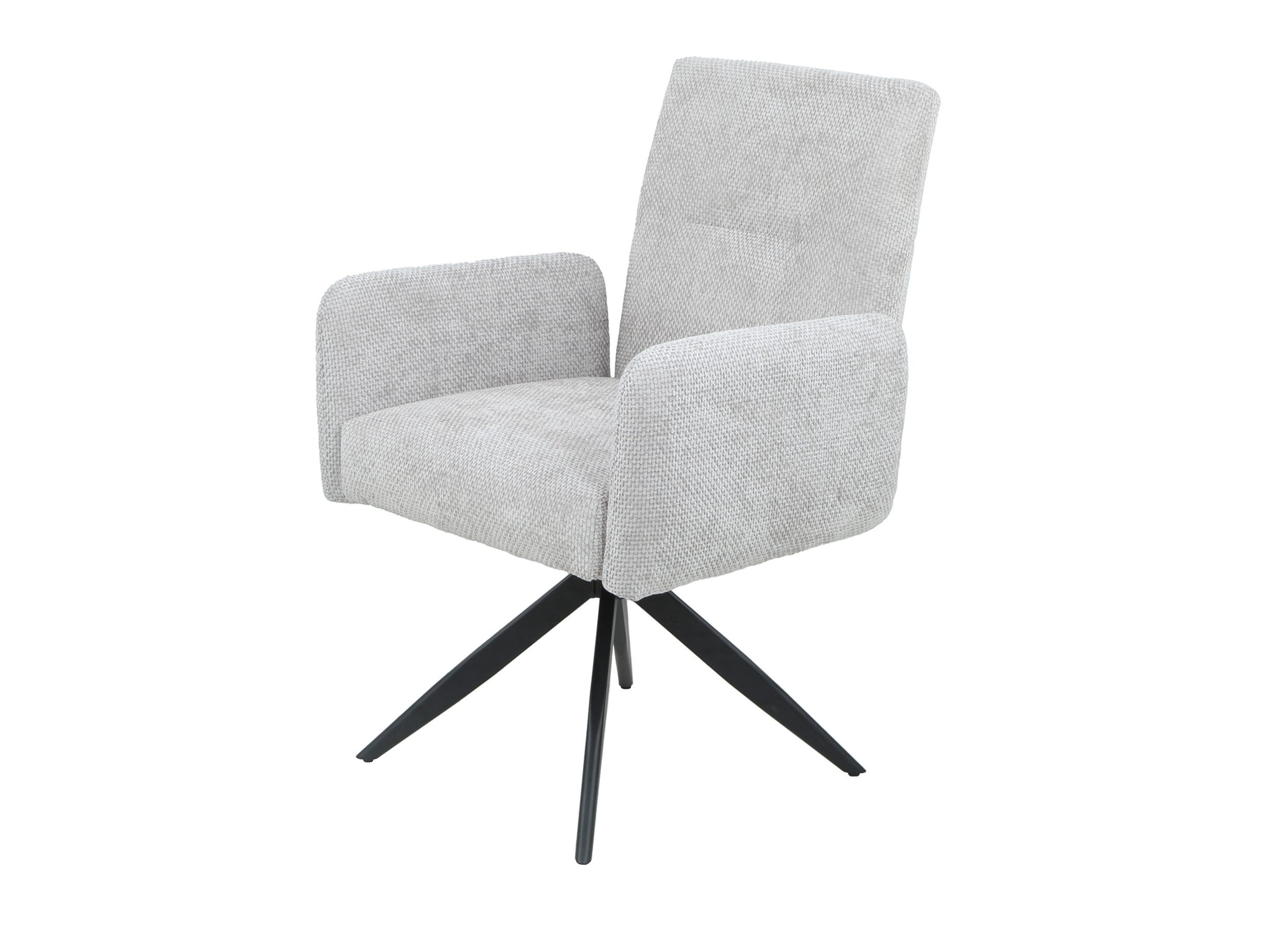 Massivart® Polsterstuhl drehbar, Esszimmerstuhl, Taschenfederkern, mit Arml günstig online kaufen