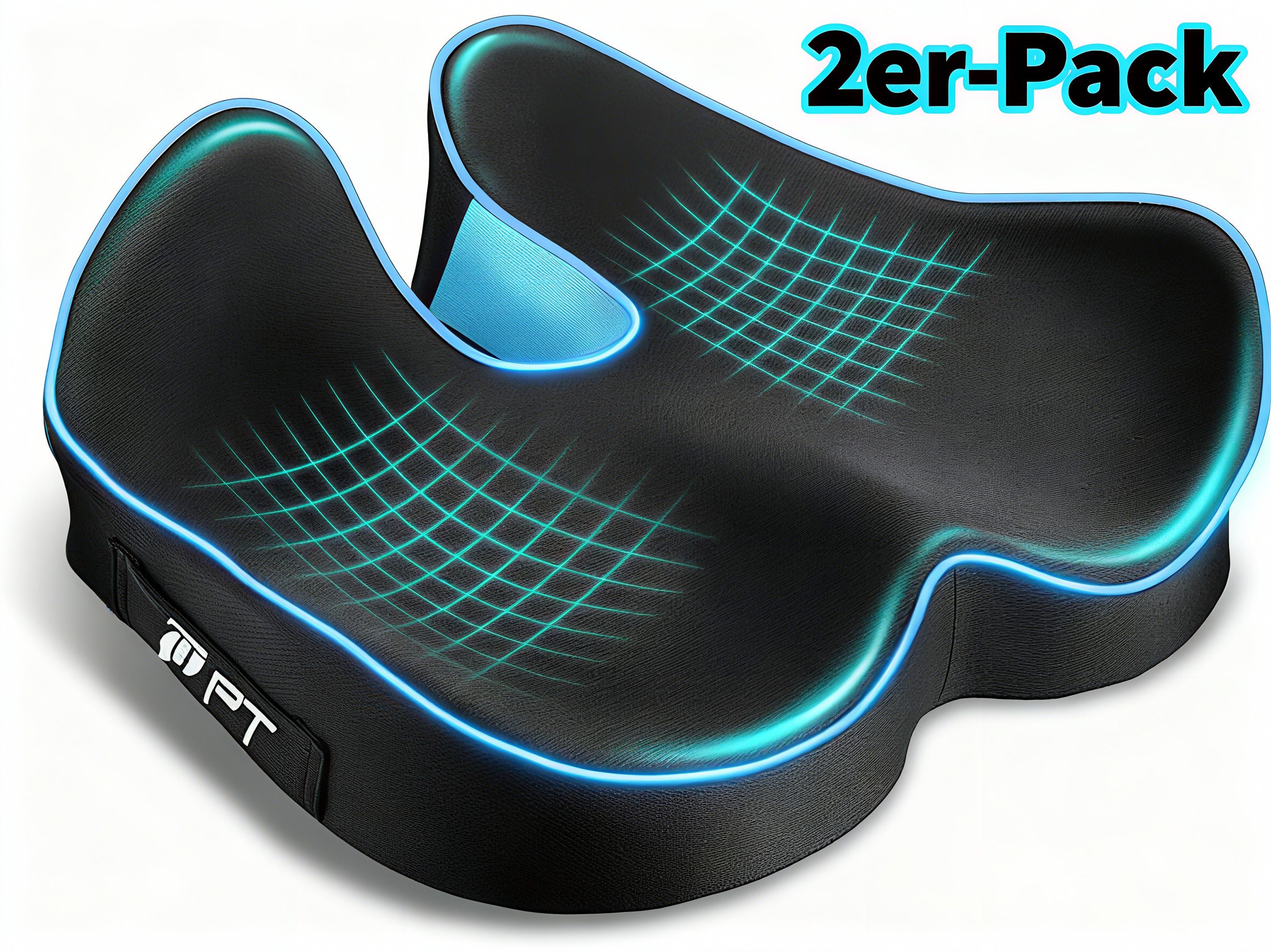 POPOLIC Sitzkissen Ergonomisches Sitzkissen für Bürostuhl & Autositz, Sitzk günstig online kaufen