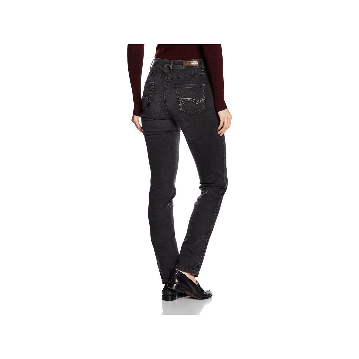 5-Pocket-Jeans Brax regular dunkel-grau (1-tlg)