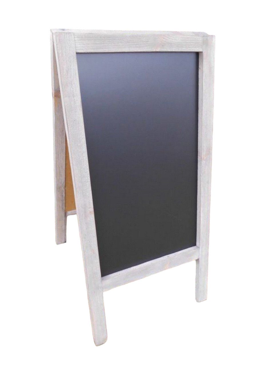 Standtafel Werbetafel Kreidetafel Aufsteller beidseitig beschreiben Holz 100 cm