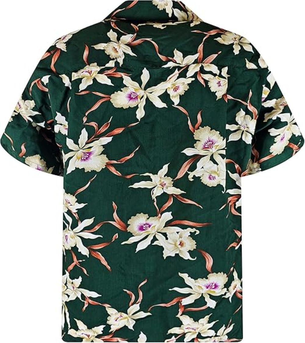 Paradise Found Hawaiihemd Tom Selleck "Rainforest" Original Hawaiihemd Kurz günstig online kaufen