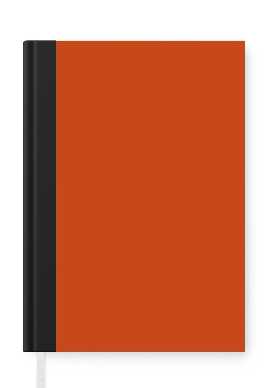 MuchoWow Notizbuch Sienna - Erde - Farben - Massiv, Journal, Merkzettel, Tagebuch, Notizheft, A5, 98 Seiten, Haushaltsbuch