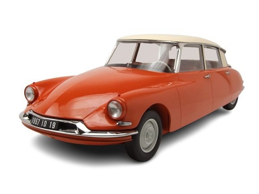 Norev Modellauto Citroen ID 19 1957 orange beige, Maßstab 1:12
