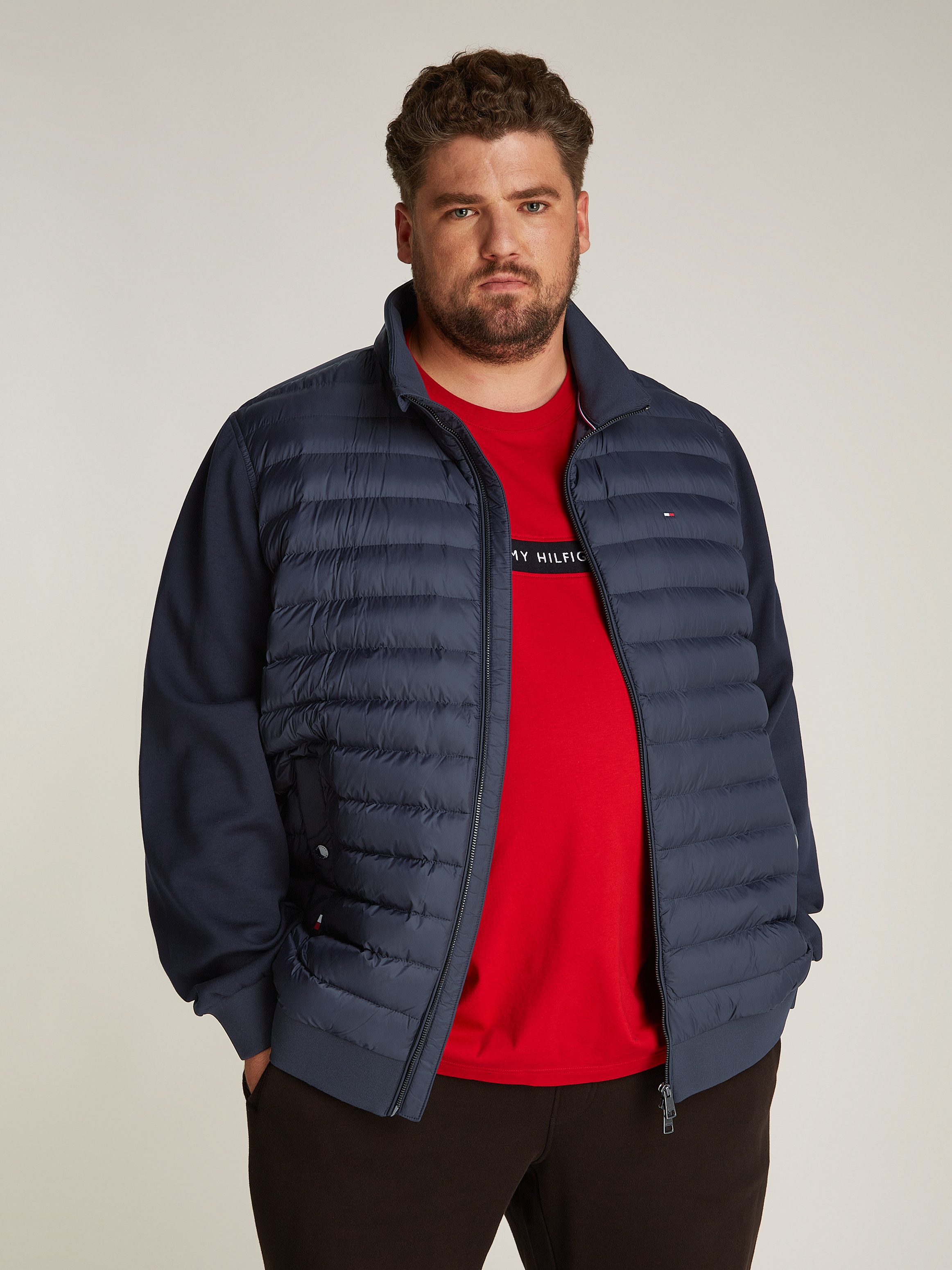 Tommy Hilfiger Big & Tall Collegejacke günstig online kaufen
