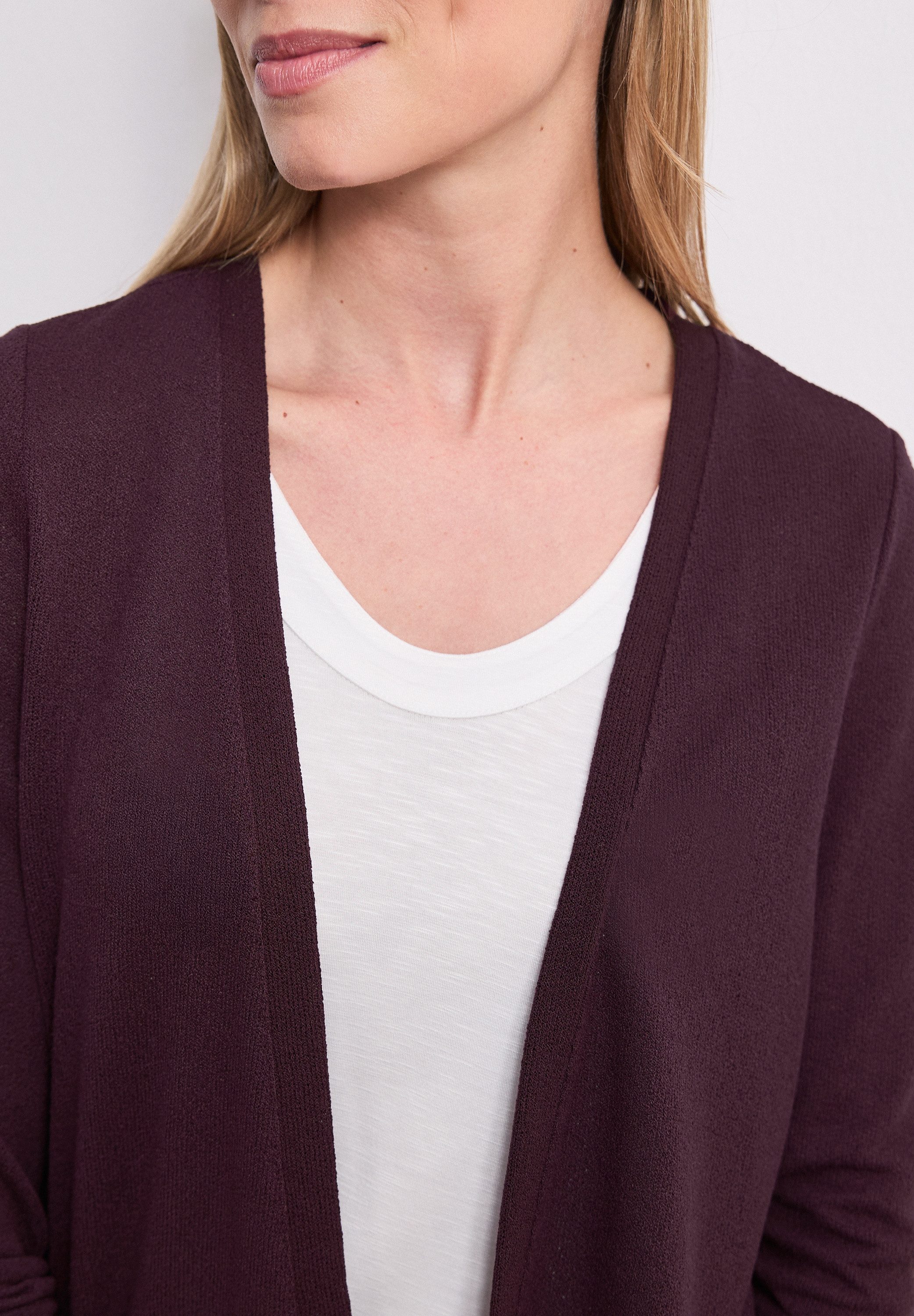 STREET ONE Strickjacke Style Nette in offener Passform