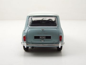 Whitebox Modellauto Austin Mini Cooper S RHD 1965 hellblau weiß Modellauto 1:24 Whitebox, Maßstab 1:24