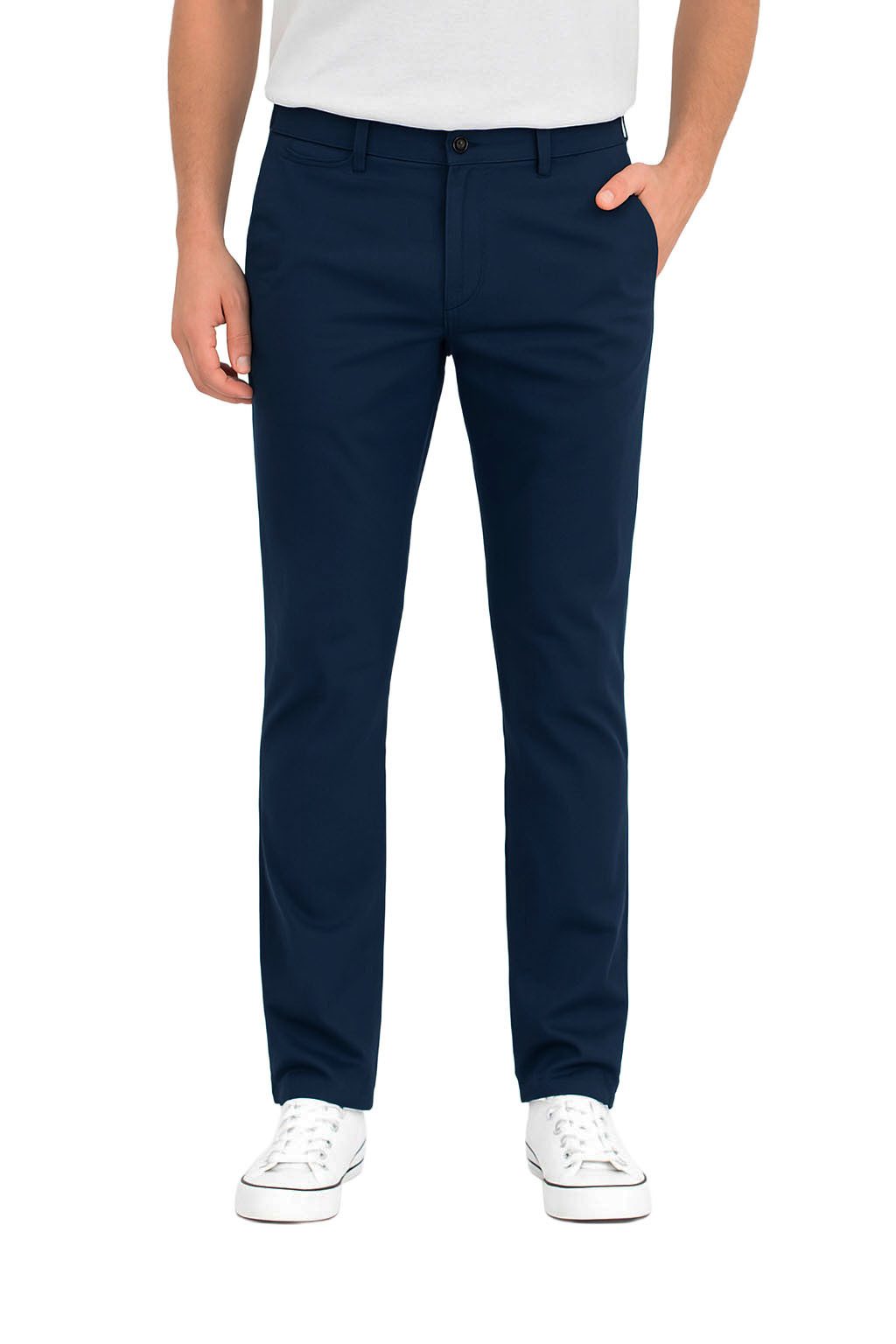 D'MARO Chinohose Slim-Fit Herren Chino Hose günstig online kaufen