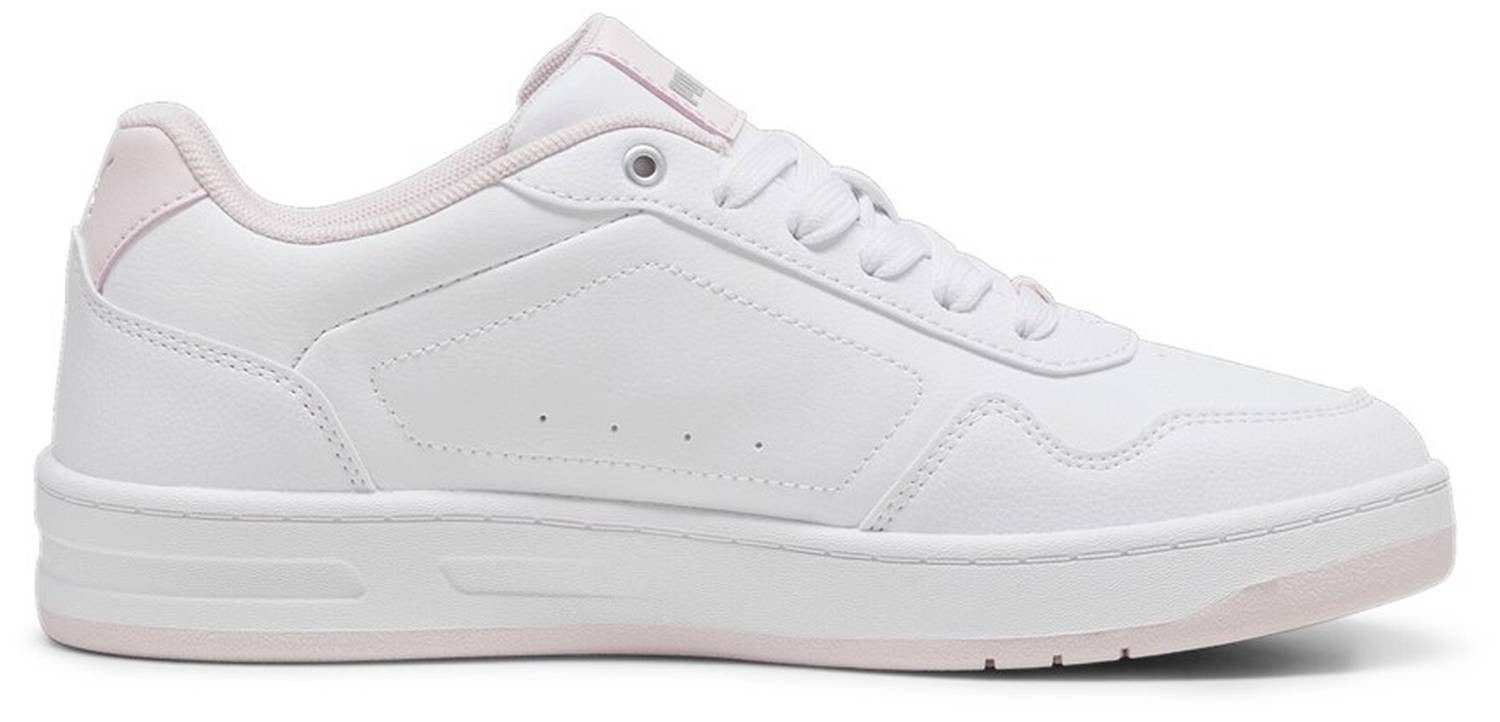 PUMA Puma Court Classy White-Whisp Of Pink Silver Sneaker günstig online kaufen