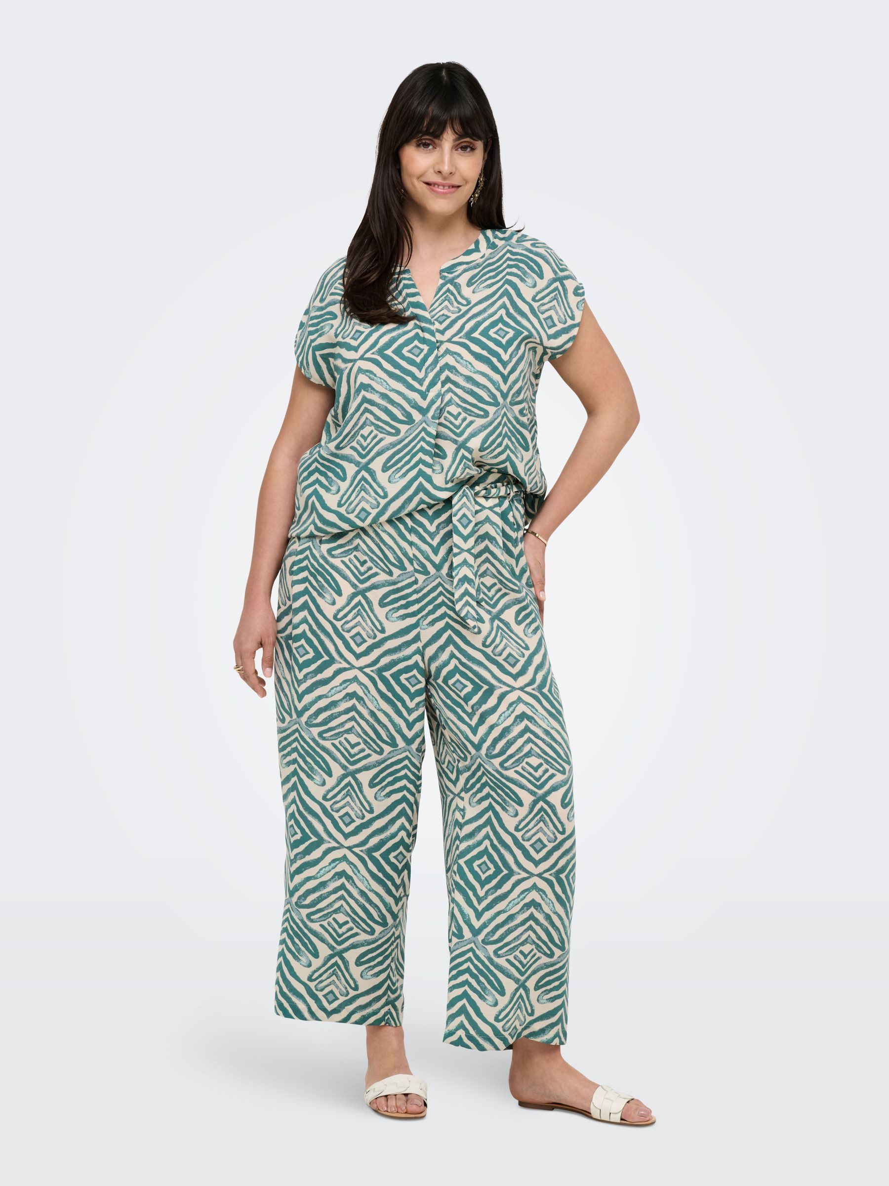 ONLY CARMAKOMA Stoffhose Stilvolle 3/4 Pants günstig online kaufen