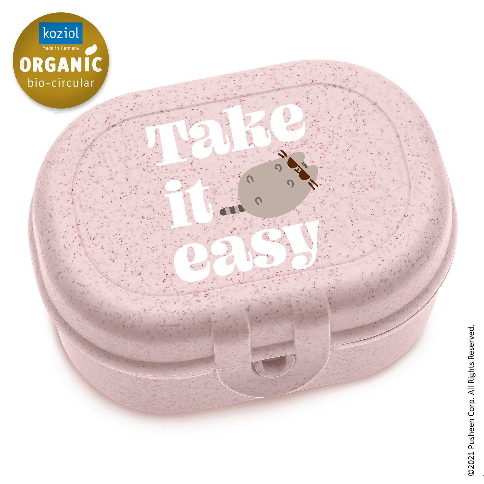 MINI TAKE PASCAL IT PUSHEEN (Stück, Lunchbox EASY, 1-tlg), Kunststoff KOZIOL Brotdose Kunststoff, Lunchbox