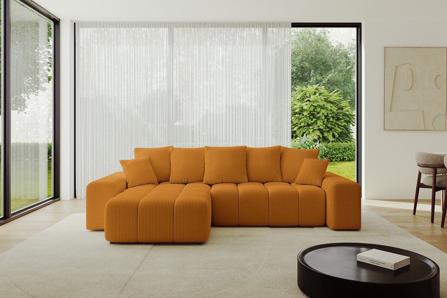 ALTDECOR Ecksofa ENIL-L, Couch mit Schlaffunktion, günstig online kaufen