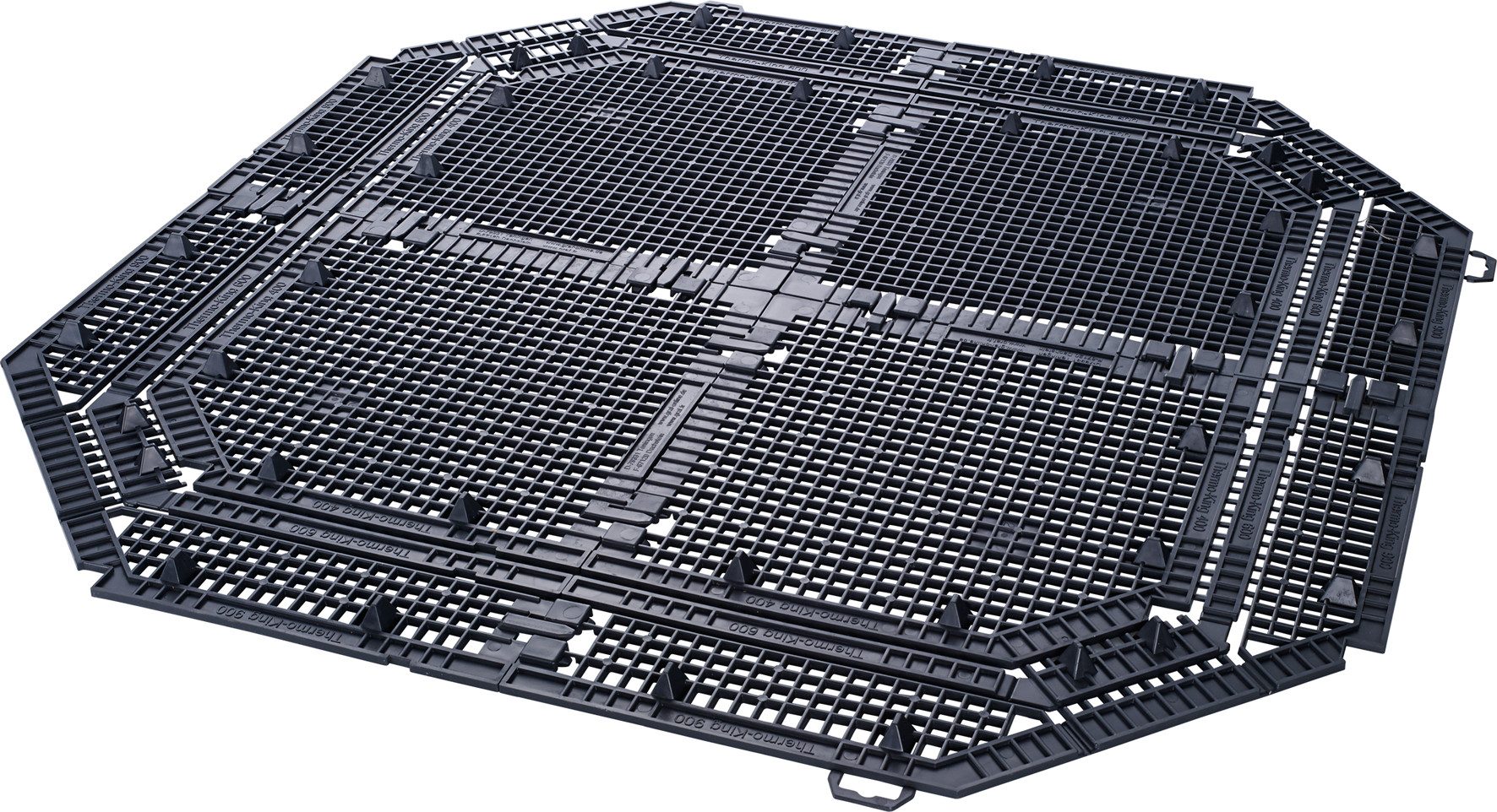 GARANTIA Komposter Bodengitter THERMO- / ECO-KING 900 / 600 / 400 Liter schwarz