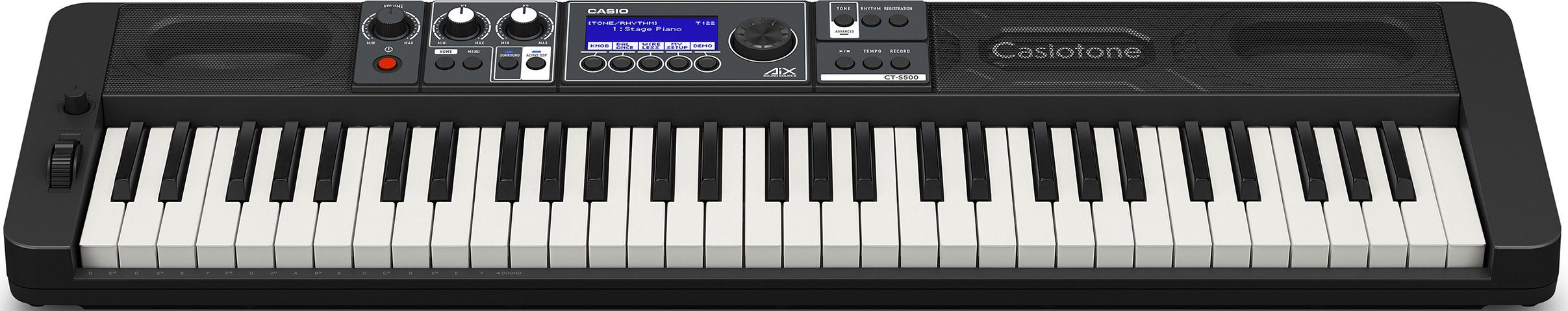 CASIO Home-Keyboard CT-S500, mit Bluetooth-Adapter