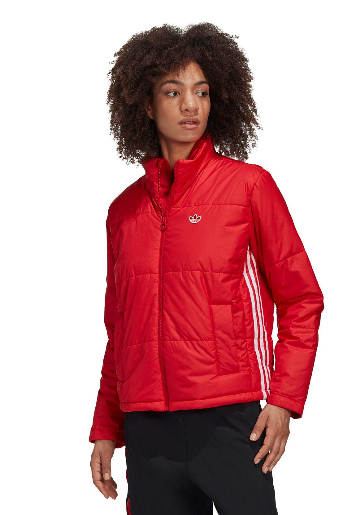 adidas Originals Steppjacke Adidas Originals Jacke Damen SHORT PUFFER  GK8556 Rot