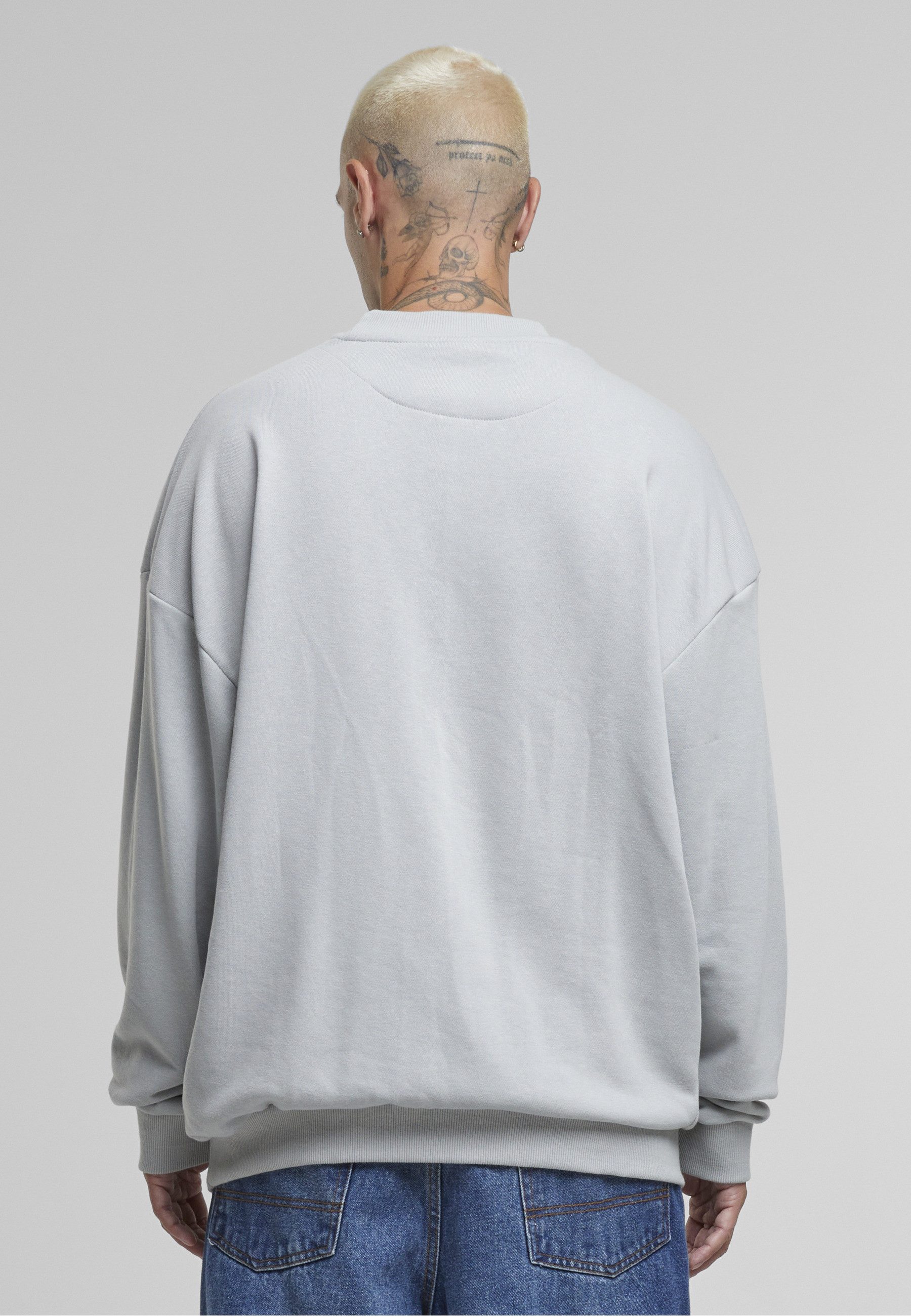 URBAN CLASSICS Rundhalspullover Urban Classics Light Terry Crew (1-tlg)