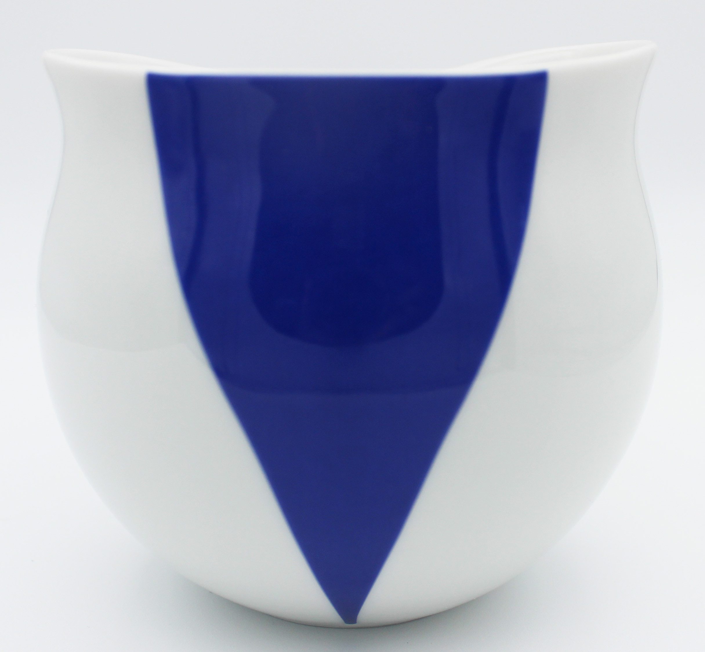 Colani Tasse Kaffeetasse Becher Kaffeebecher Teetasse Porzellan 260ml Arrow Blau, 1-tlg., Porzellan, Schriftzug Colani, inkl. Geschenkkarton