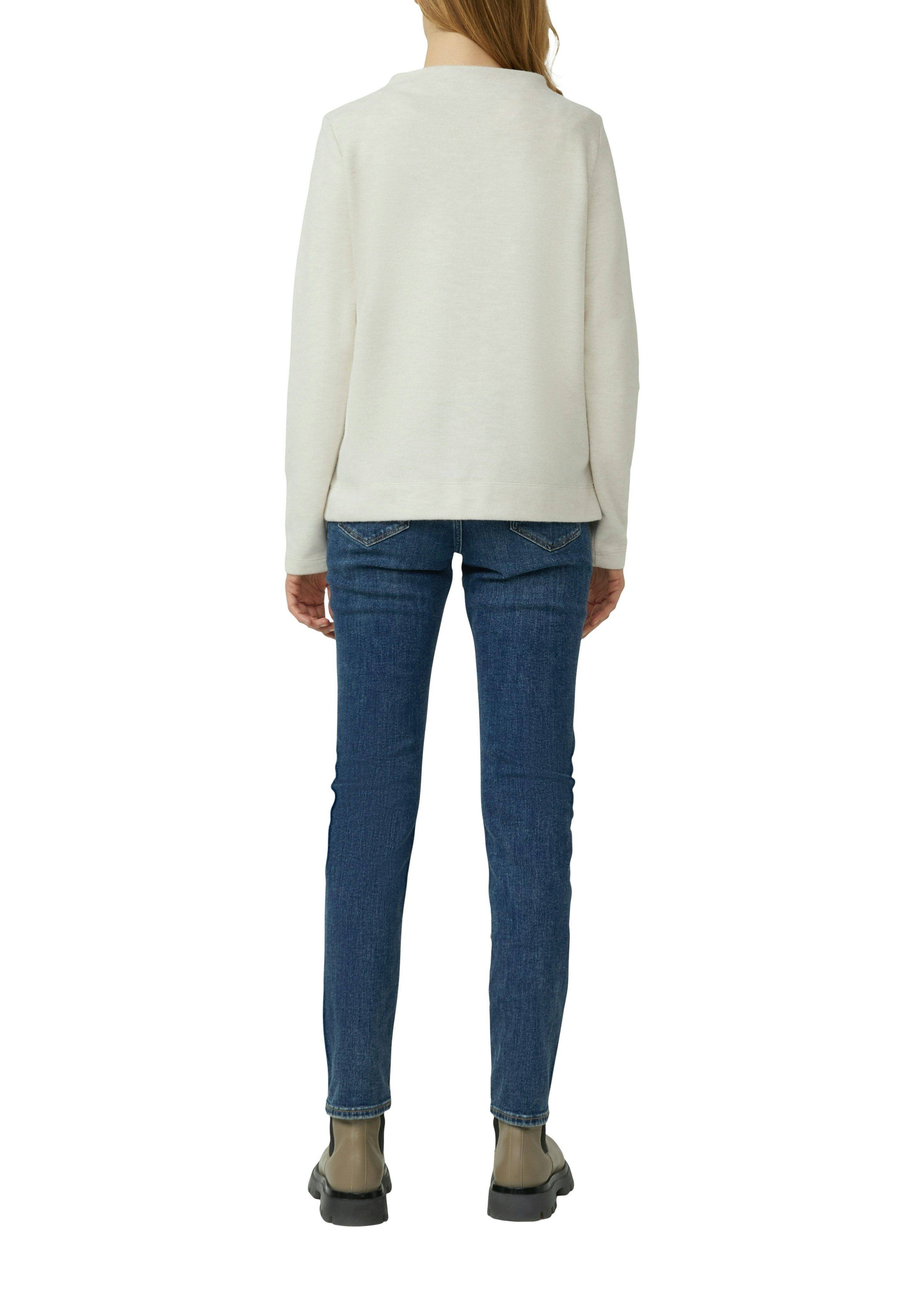 s.Oliver Sweatshirt mit kleinem Stehkragen/Turtleneck – Bild 2 von 4