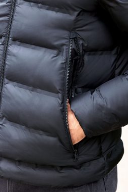 Next Winterjacke Wasserabweisende Jacke mit Kunstfell und Strass (1-St)