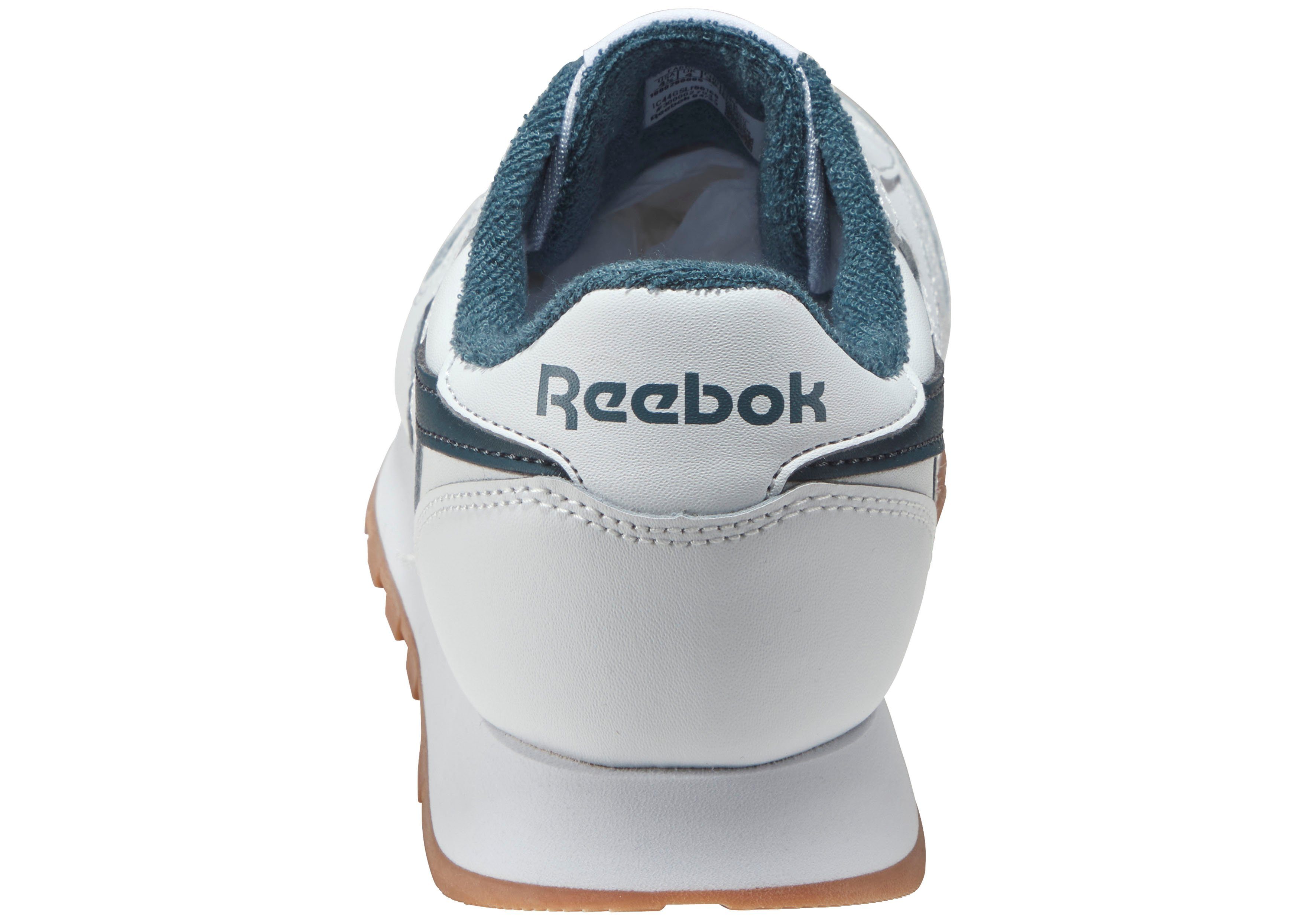 Sneaker Reebok weiß-blau LEATHER CLASSIC Classic