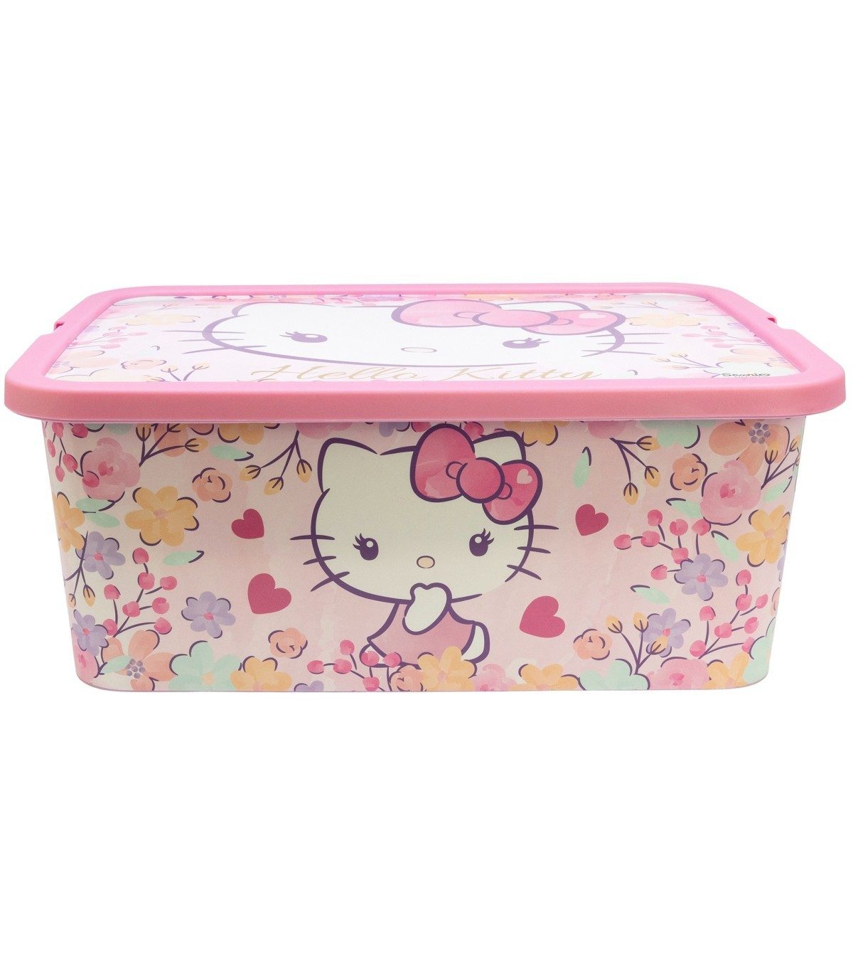 Hello Kitty Aufbewahrungsbox 13 l Kinderzimmer Box für Spielzeug