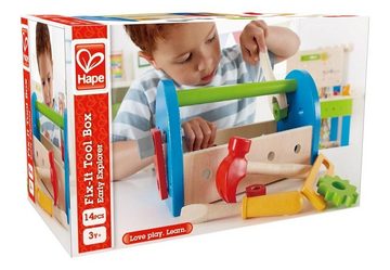 Hape Spielwerkzeugkoffer, (17-tlg), aus Holz