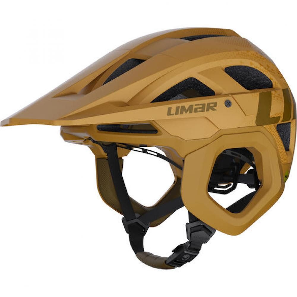 LIMAR Fahrradhelm Limar Etna + Mips Matt Mellow Größe M Senfgelb - Trail-Helm mit PROXEA