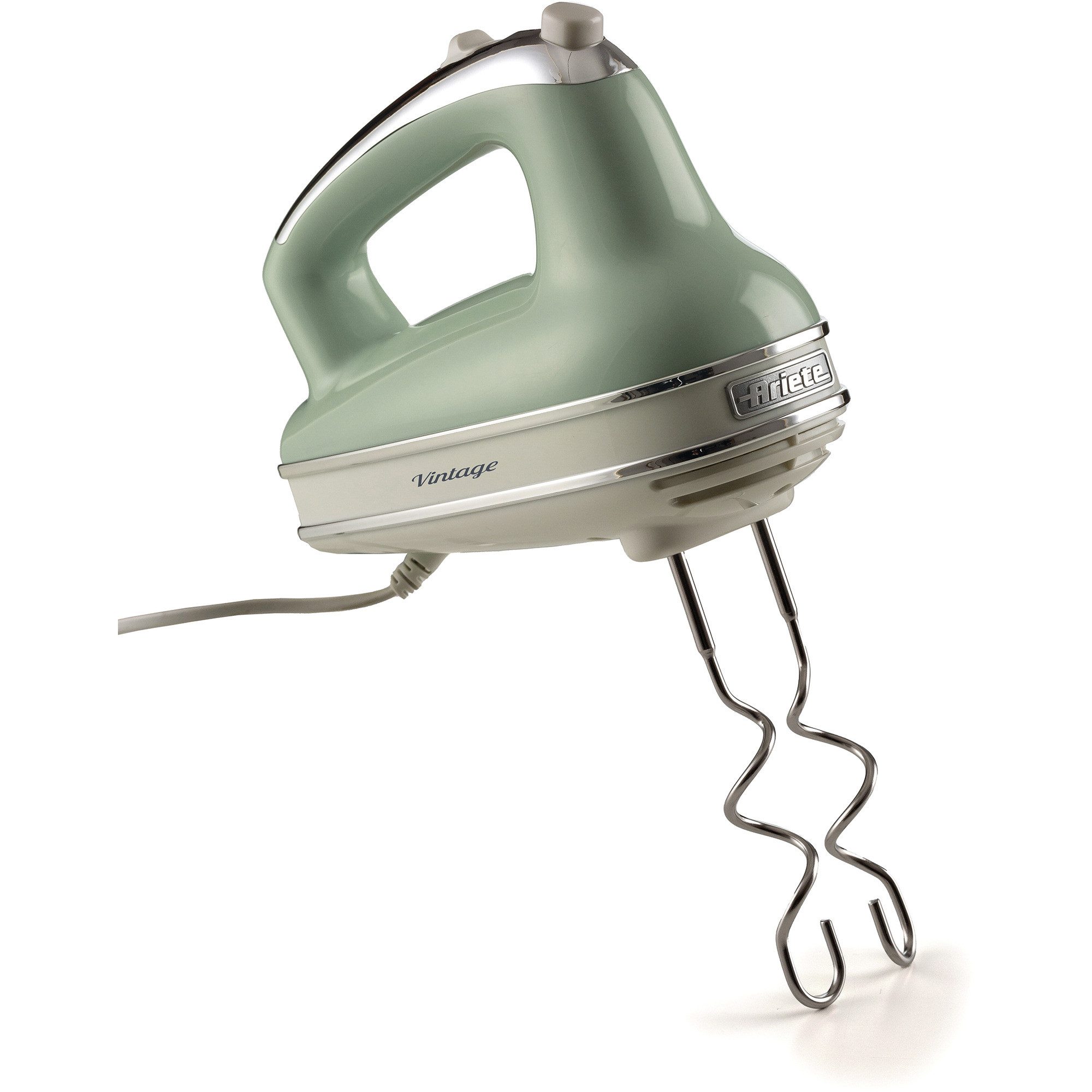 Ariete Wasserkocher Ariete Handmixer Vintage Green 1548GR, (450 Watt), 450 W