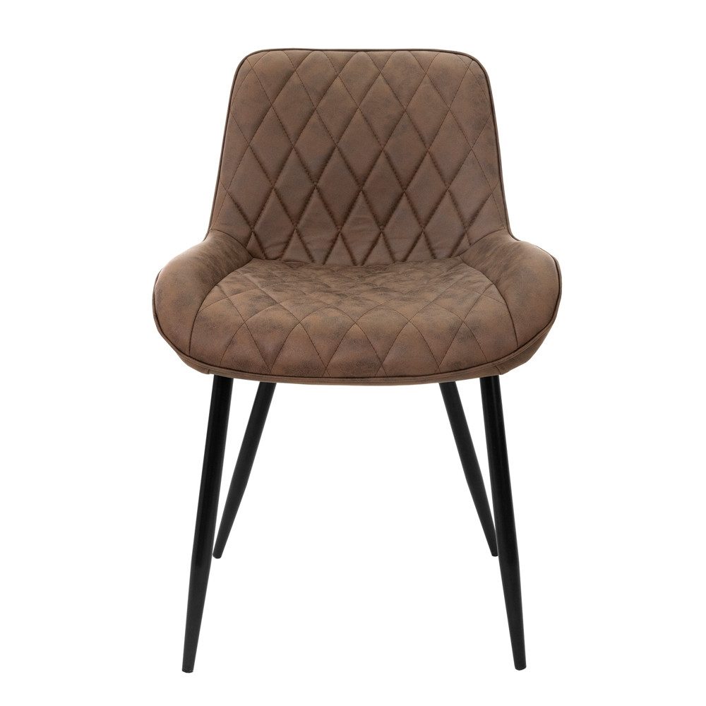 ML-DESIGN Polsterstuhl Esszimmerstuhl mit Rücken- und Armlehnen, Metallbein günstig online kaufen