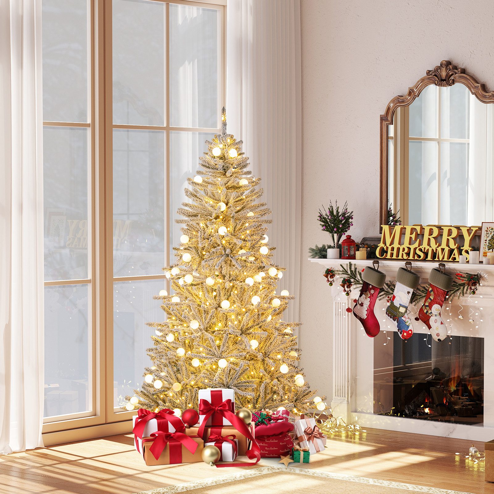 COSTWAY Künstlicher Weihnachtsbaum