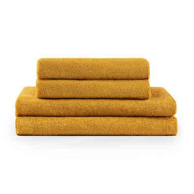 Blumtal Handtuch Set Premium 4 oder 6-TLG. Frottier Handtücher Set - 100% Baumwolle, Frottee, (Set, 4-tlg), 2 Badetücher 70x140 + 2 oder 4 Handtücher 50x100