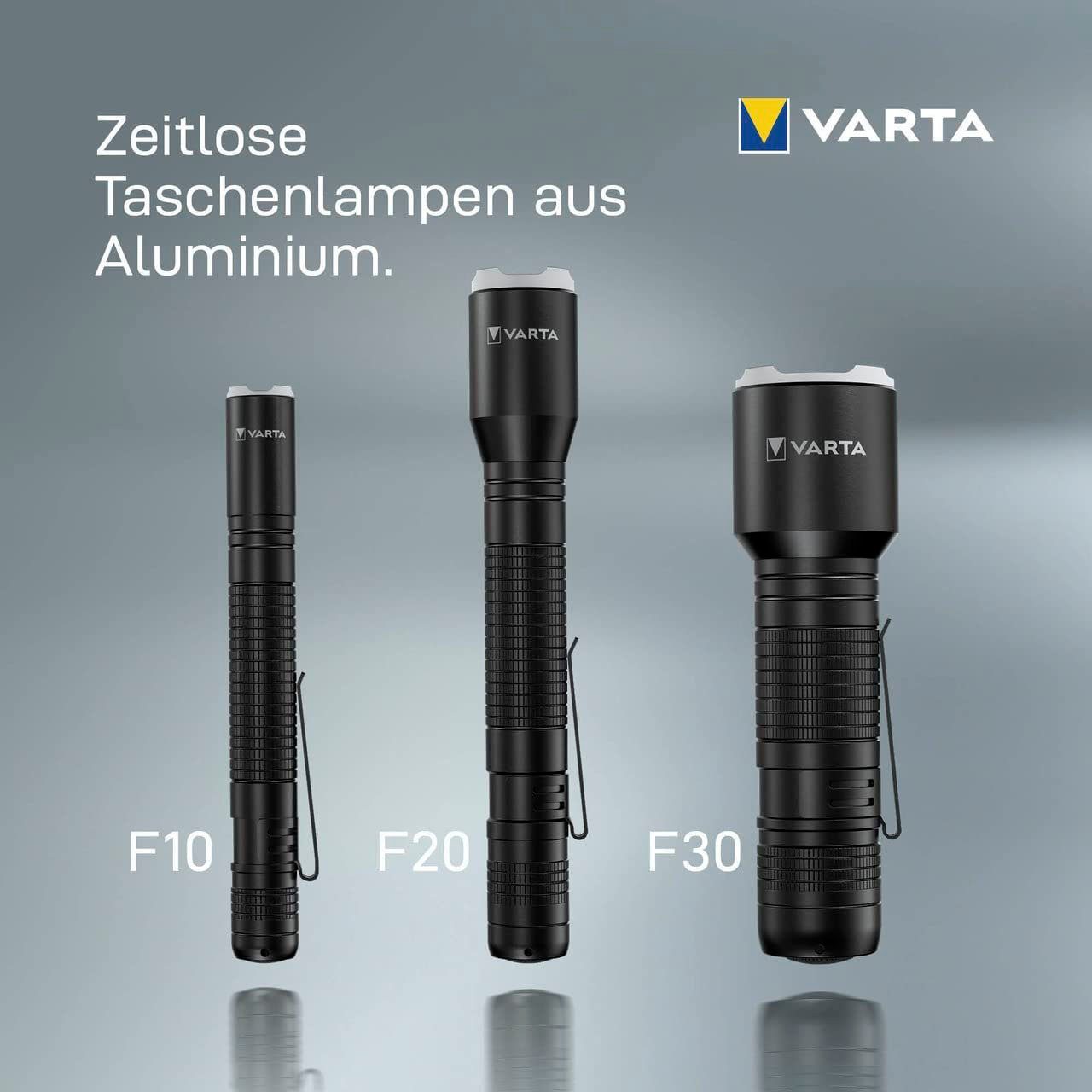 Aluminium Pro (1-St) VARTA F10 Light Taschenlampe