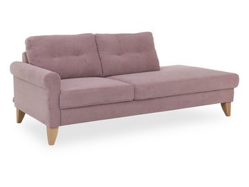 SANSIBAR Living Sofa Recamiere SANSIBAR RÜGEN (BHT 97x86x209 cm) BHT 97x86x209 cm rosa