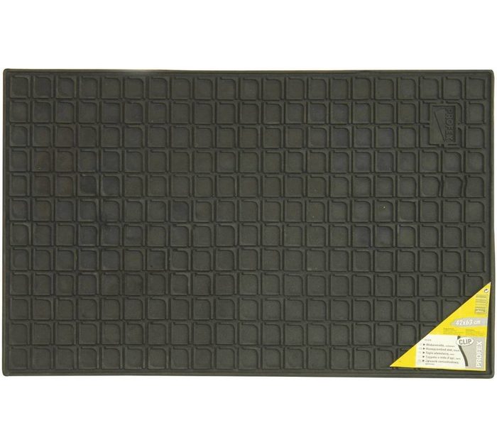 voelkner selection Universal-Fußmatten 74575 Fußschalenmatte Passend für (Auto-Marke): Universal Gummi (L x B